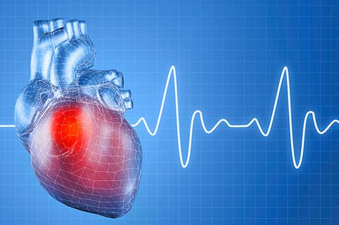 Bluthochdruck, der viele Ursachen hat, führt zu Störungen der Herzfunktion. 